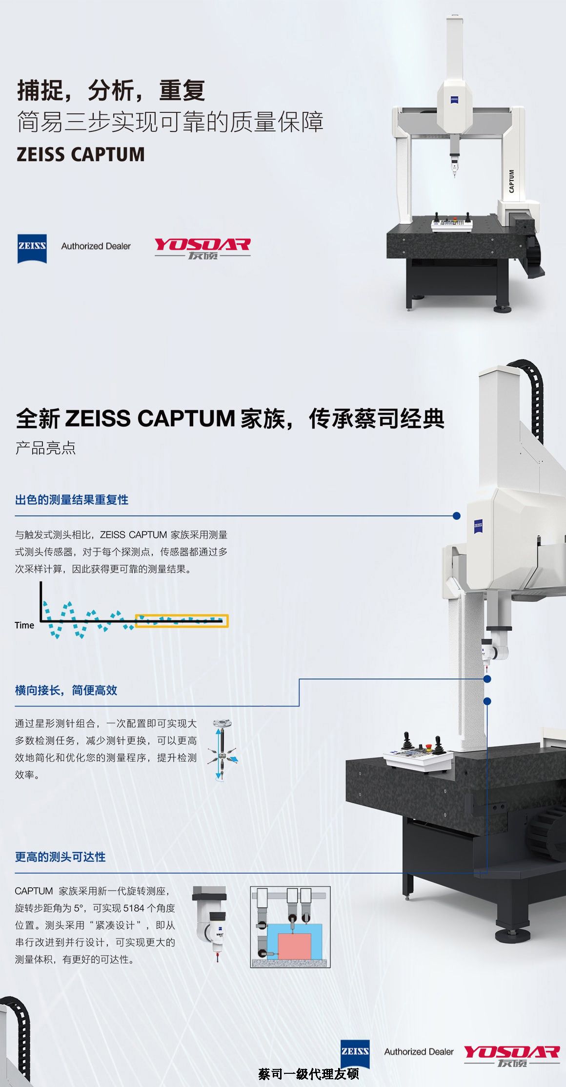 宜昌蔡司三坐标CAPTUM